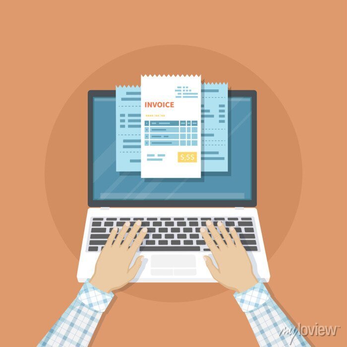 Ilustrativní obrázek faktury